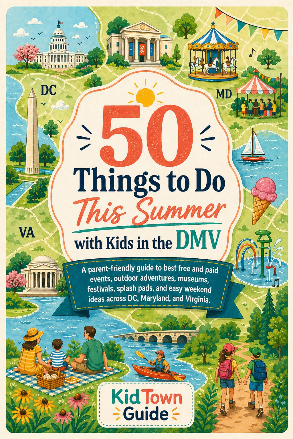 50 Things to Do This Summer with Kids in the DMV — Free Ebook
