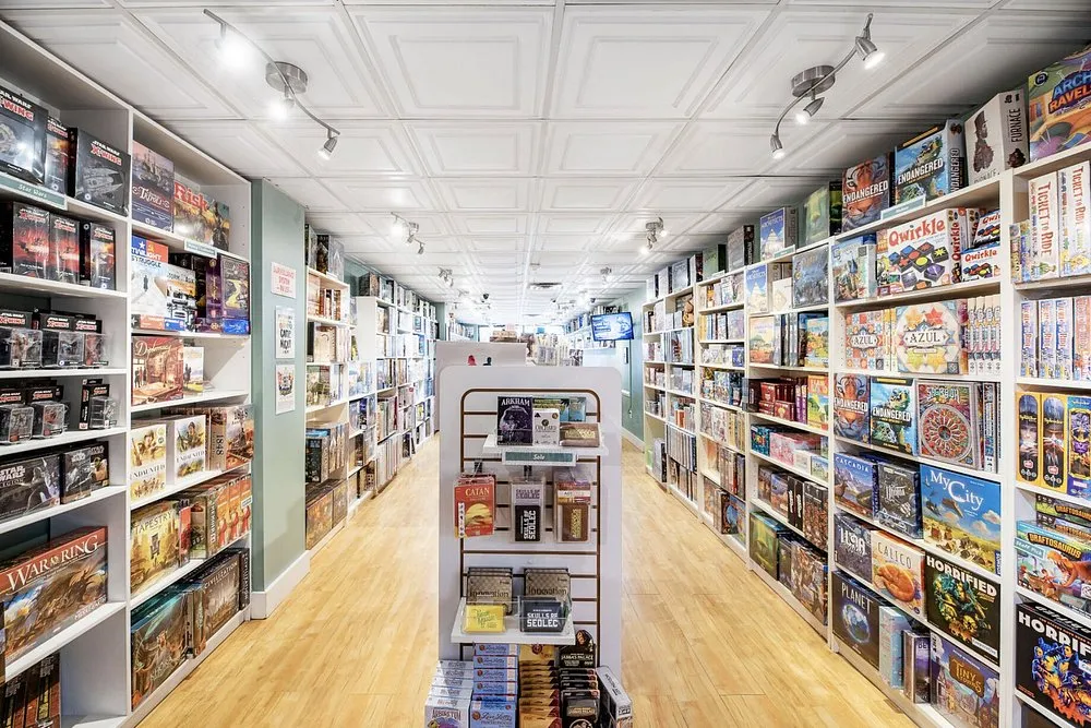 Board games at Labyrinth Games and Puzzles on Capitol Hill