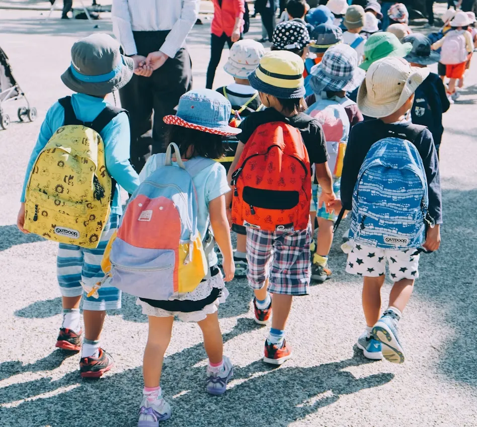 Families at the Back to School Bonanza at Springfield Town Center