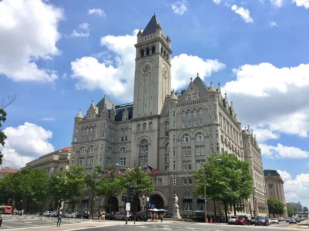 View from the Old Post Office Clocktower in Washington DC