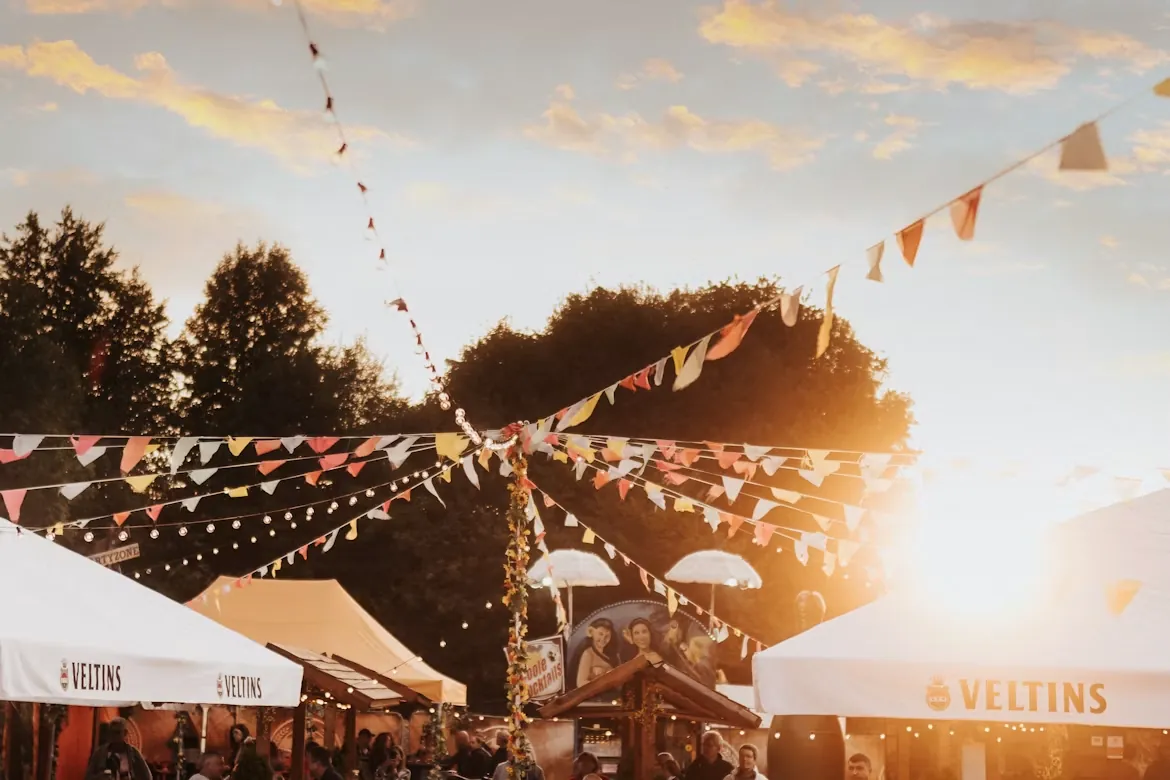 A fall festival at a family farm