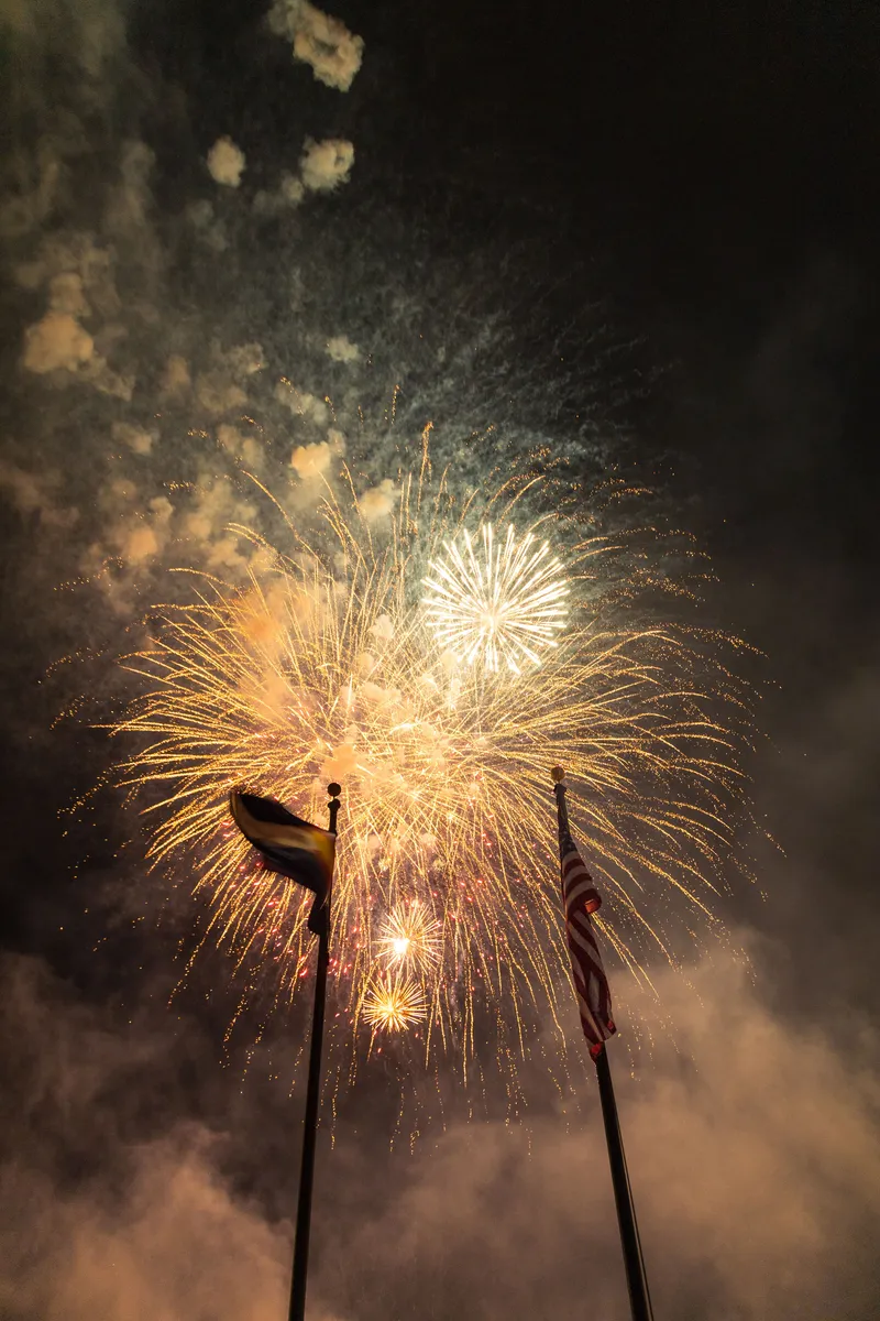 Fourth of July parade and celebration at Great Falls Village Centre