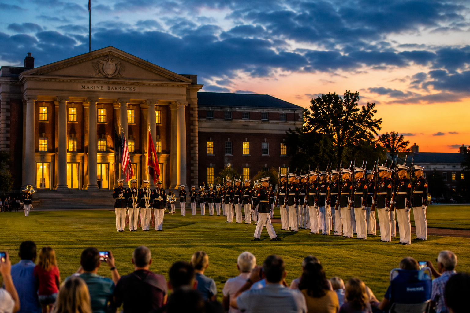 Marine Barracks Friday Evening Parade