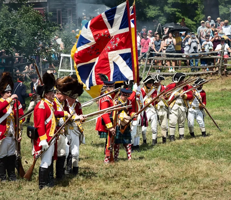 Fourth of July celebration at George Washington's Mount Vernon