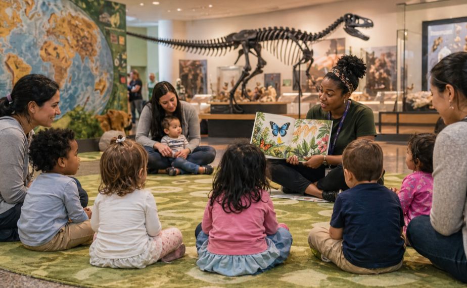 Playdate at National Museum of Natural History