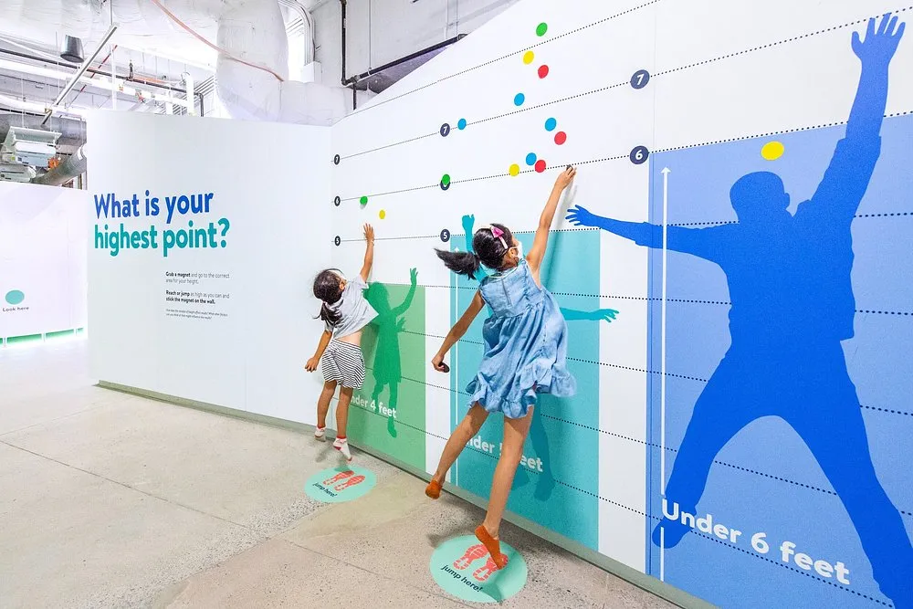 Children climbing and playing at the National Children's Museum in DC