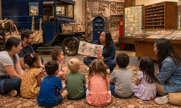 Story Time at National Postal Museum
