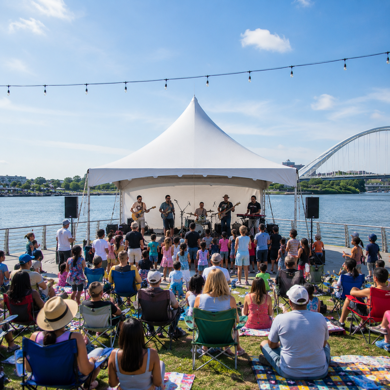 Yards Park Boardwalk Concert