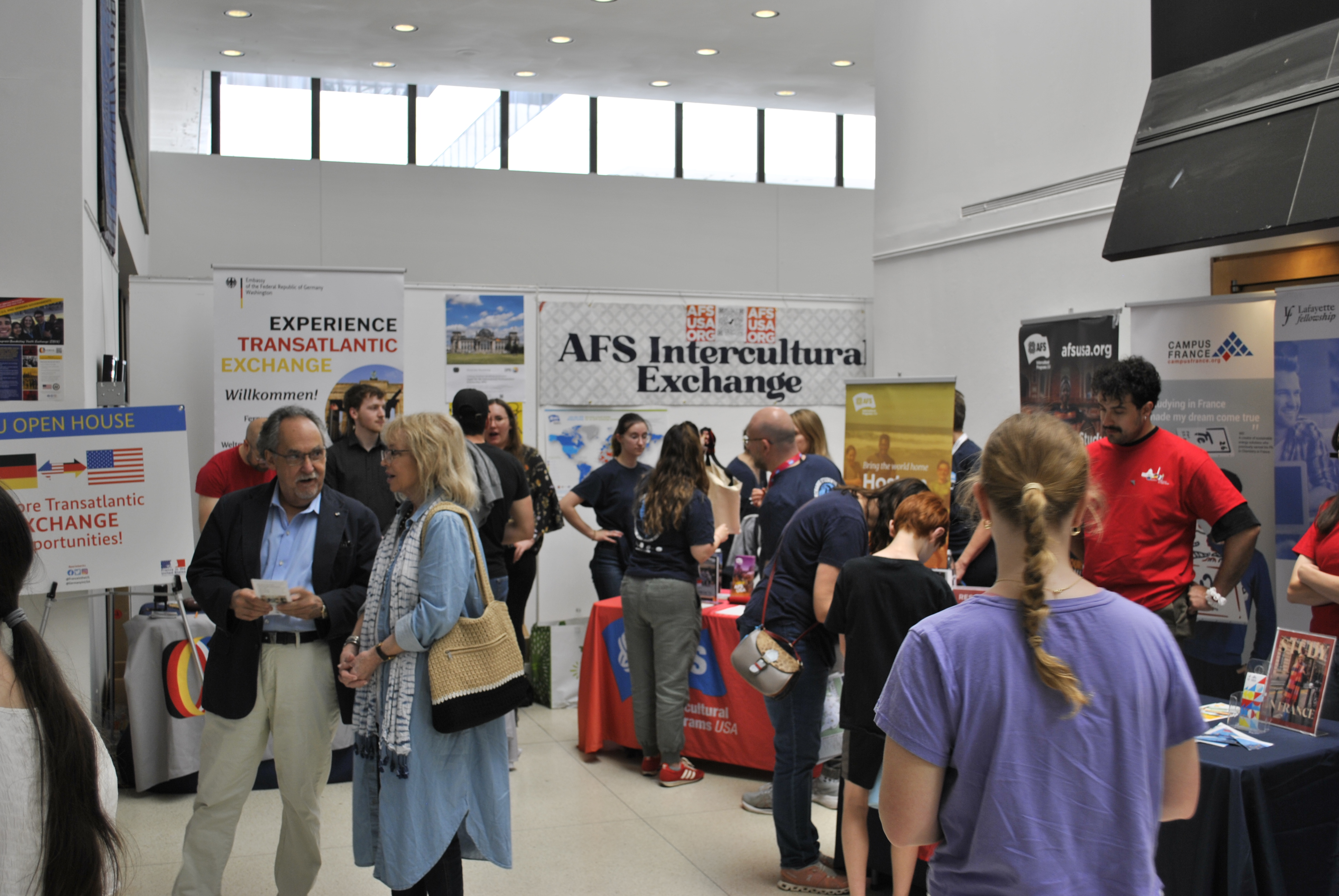 EU Open House at the French and German Embassies