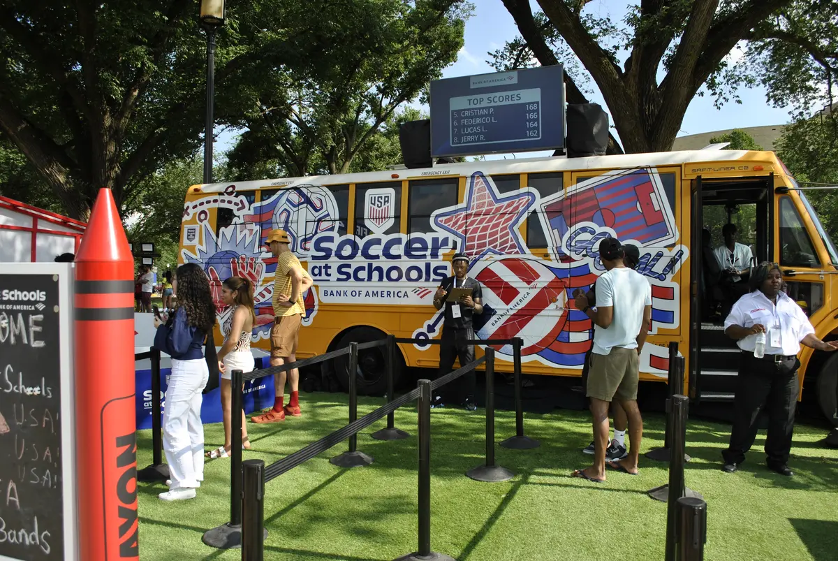 FIFA Fan Zone on the National Mall