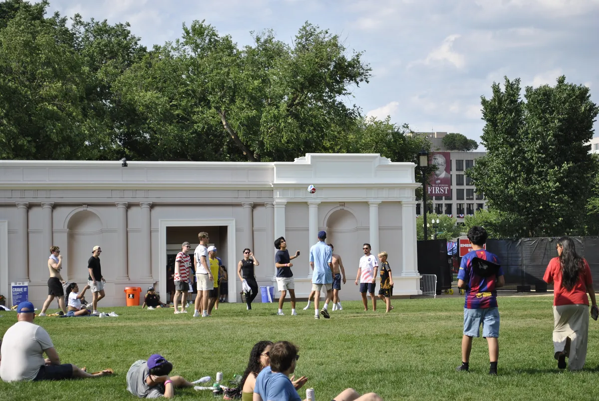 FIFA Fan Zone on the National Mall