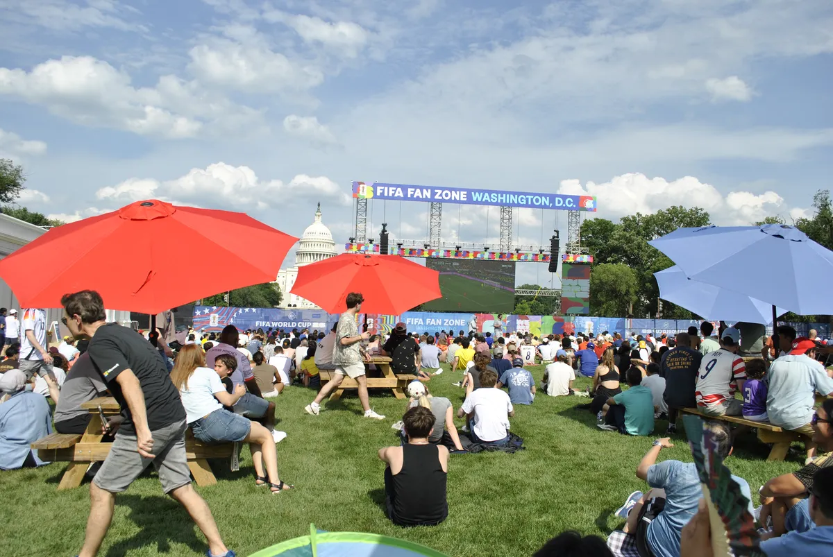 FIFA Fan Zone on the National Mall