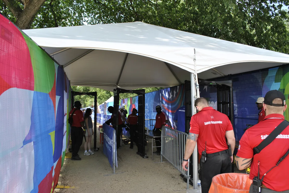 FIFA Fan Zone on the National Mall