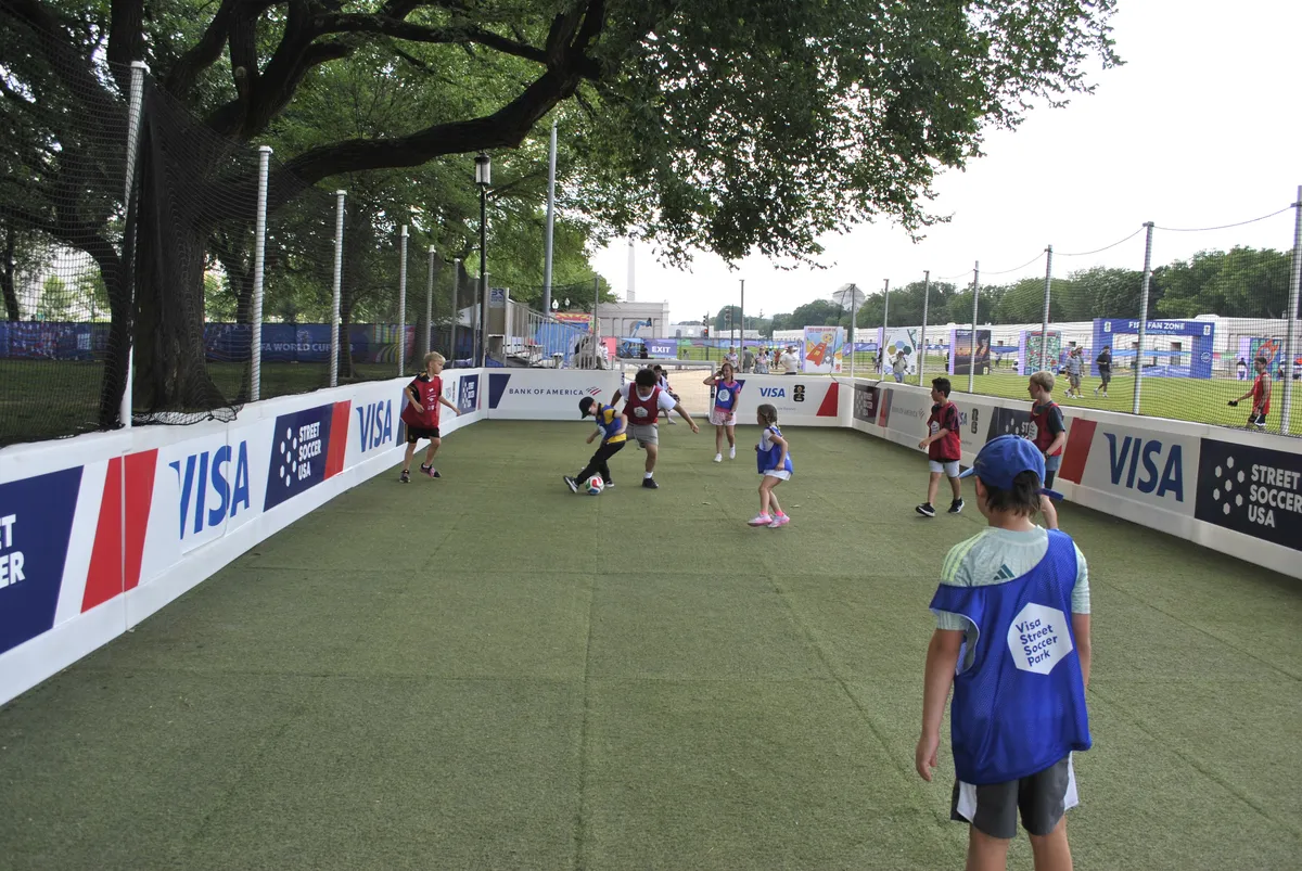 FIFA Fan Zone on the National Mall