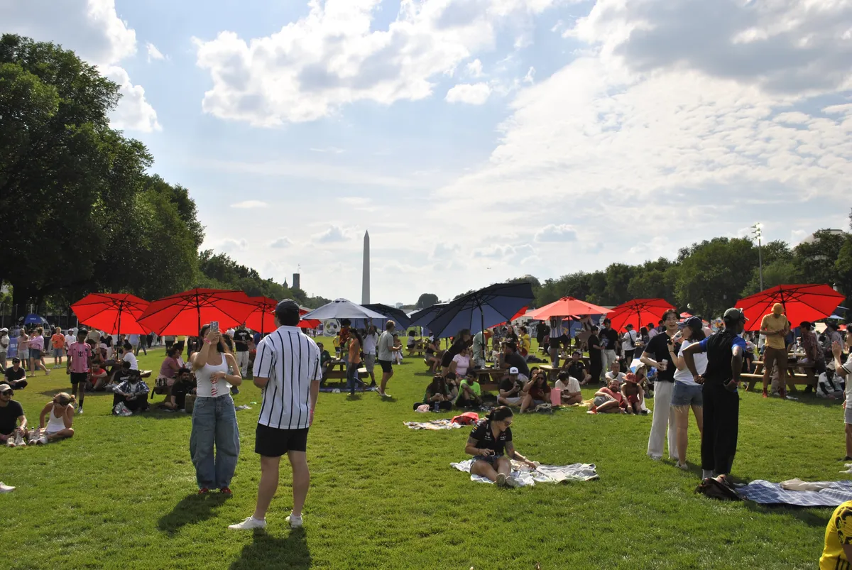 FIFA Fan Zone on the National Mall