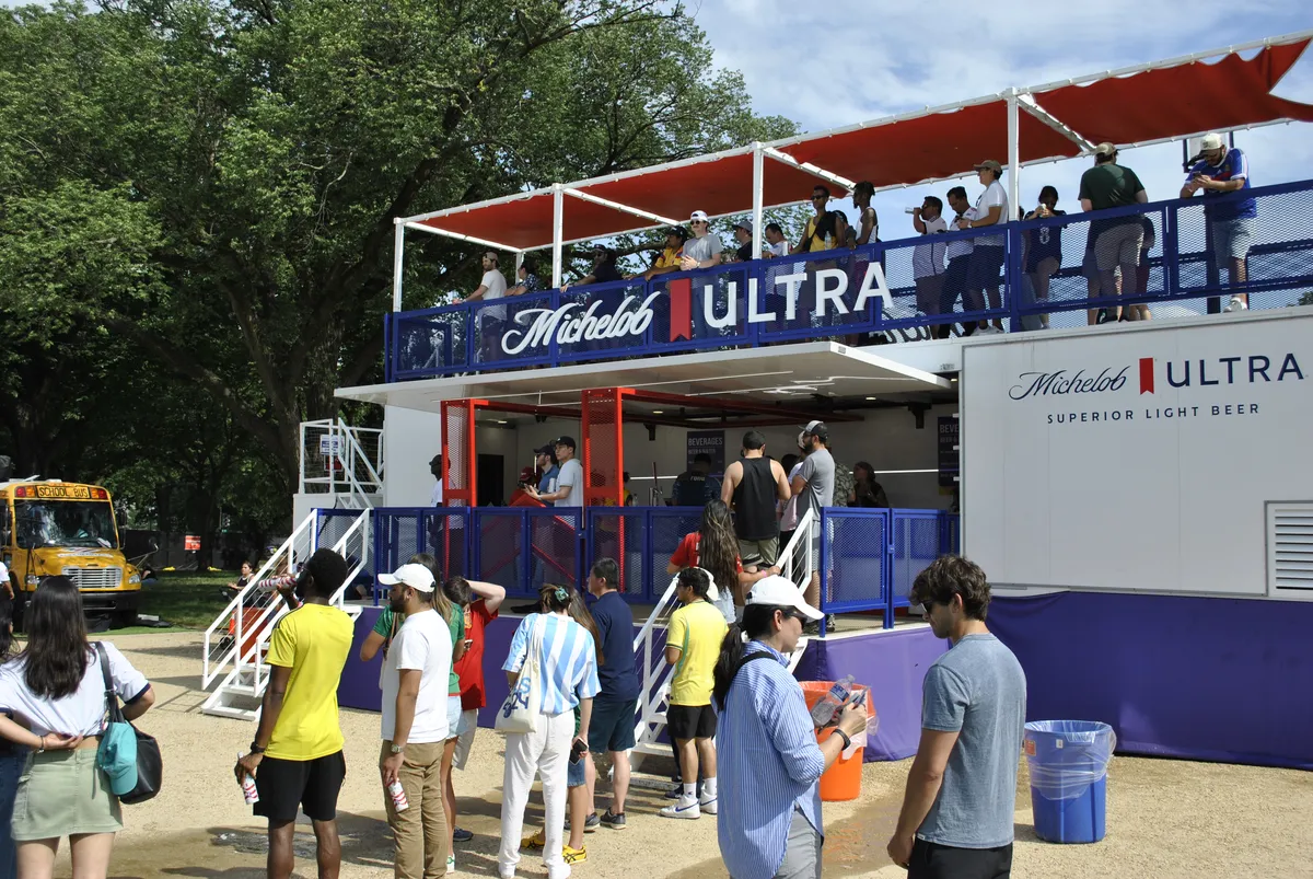 FIFA Fan Zone on the National Mall