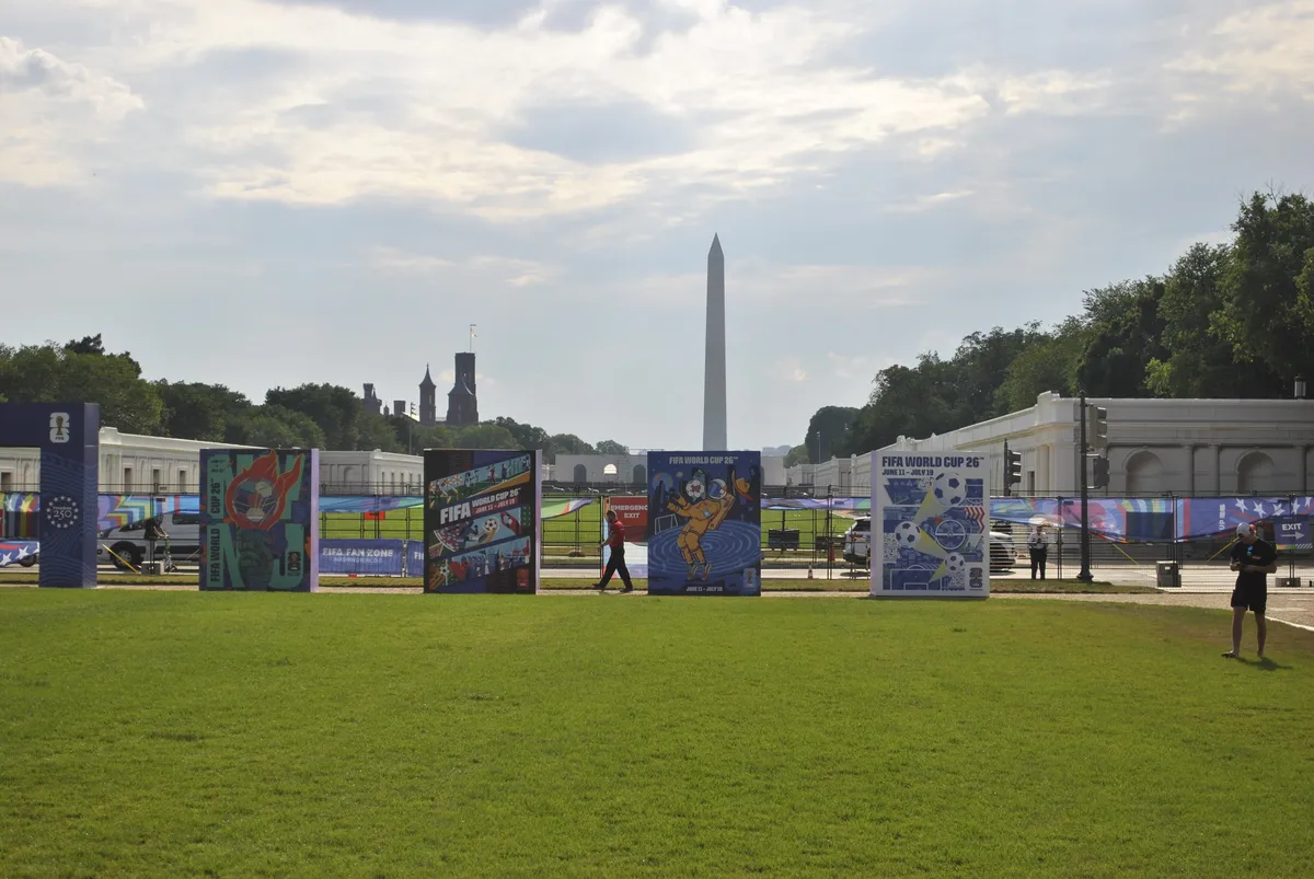 FIFA Fan Zone on the National Mall