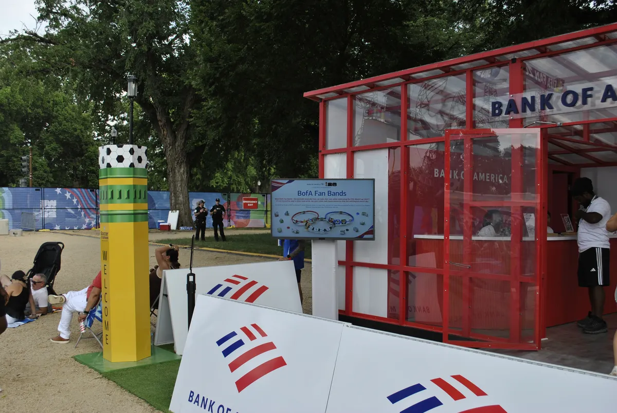 FIFA Fan Zone on the National Mall