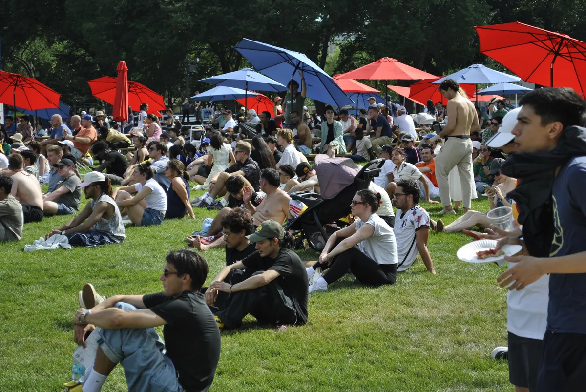 FIFA Fan Zone on the National Mall