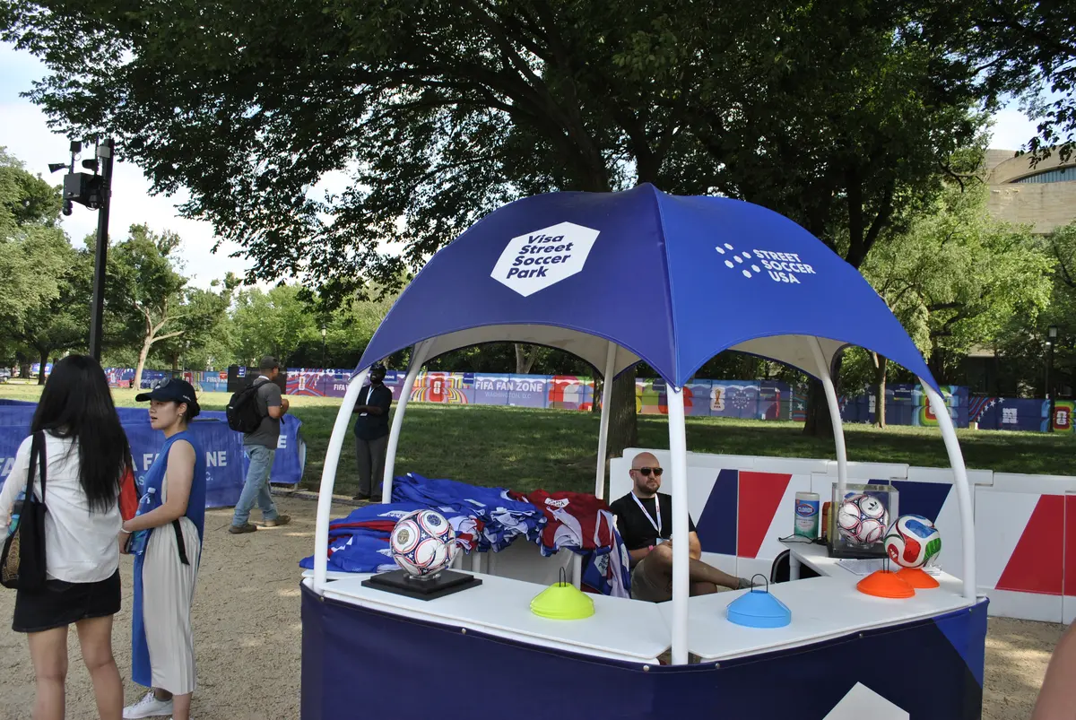 FIFA Fan Zone on the National Mall
