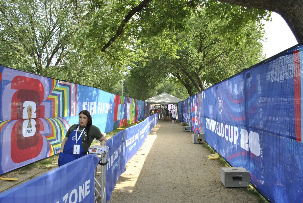 FIFA Fan Zone on the National Mall