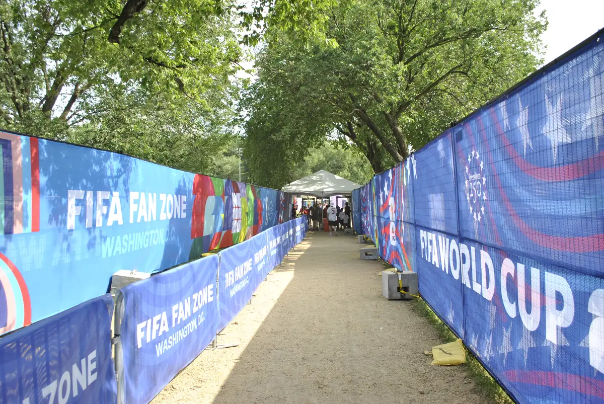 FIFA Fan Zone on the National Mall