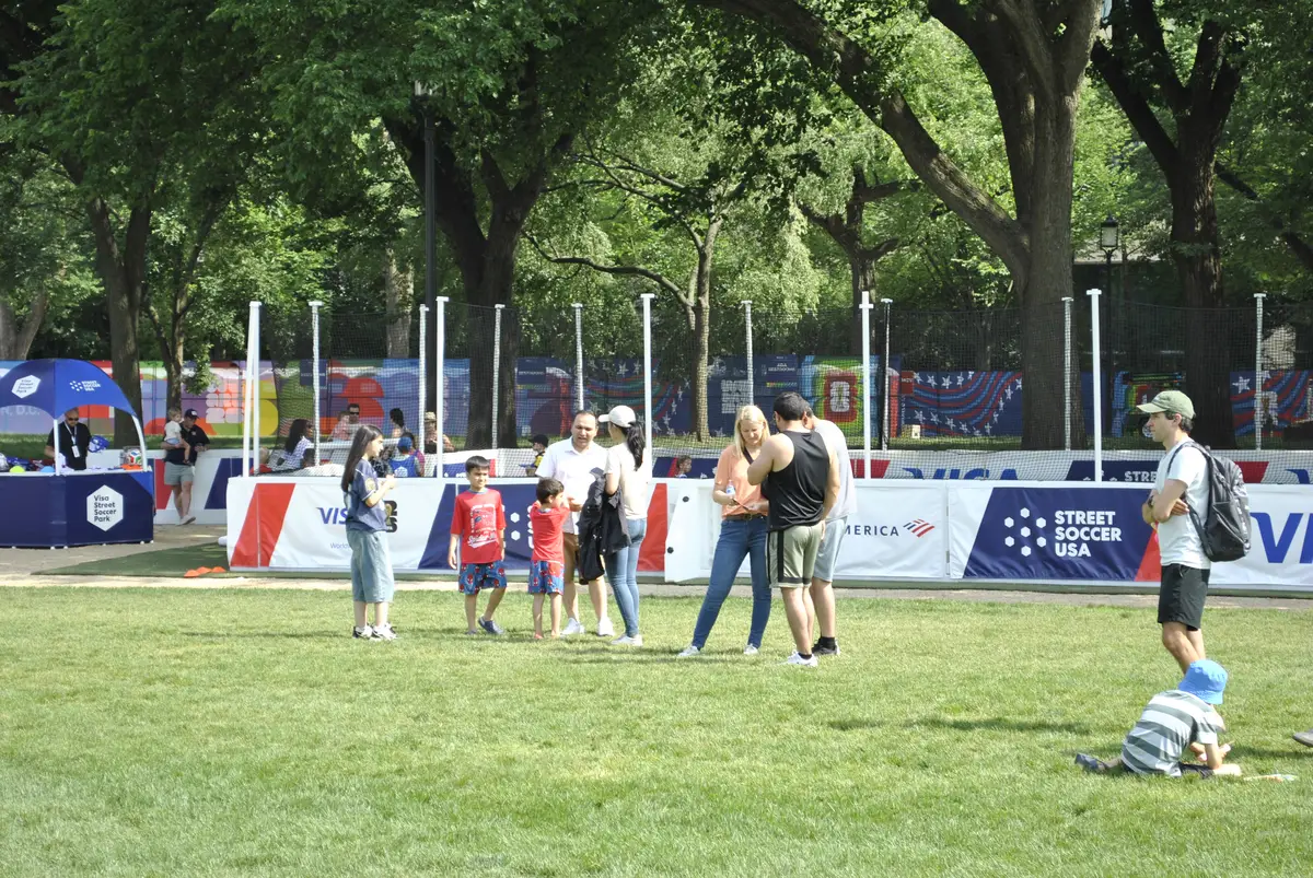 FIFA Fan Zone on the National Mall