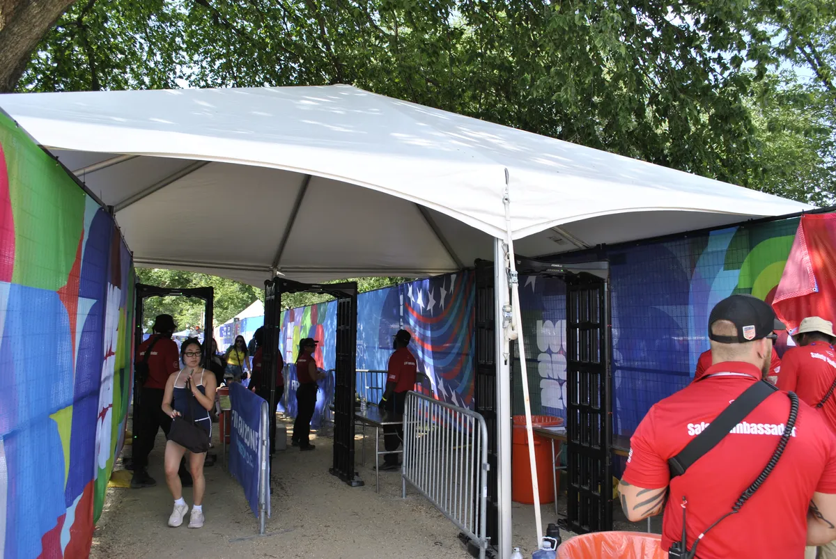 FIFA Fan Zone on the National Mall