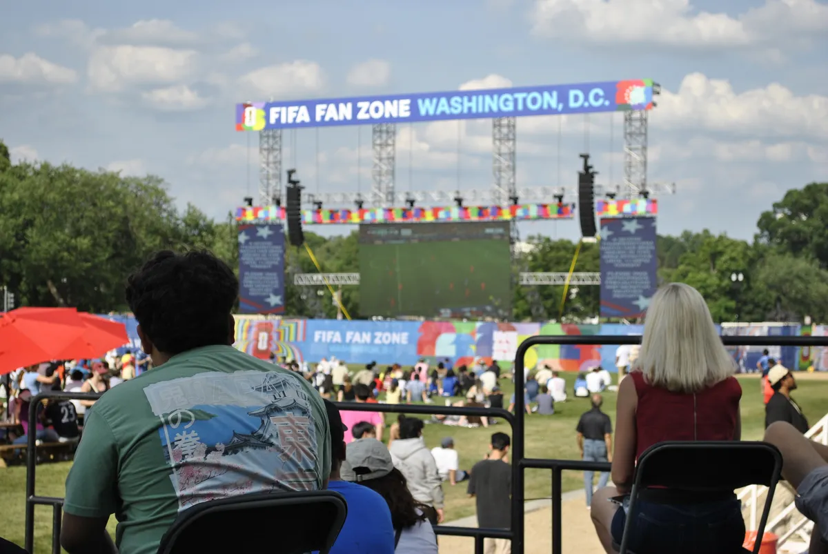 FIFA Fan Zone on the National Mall