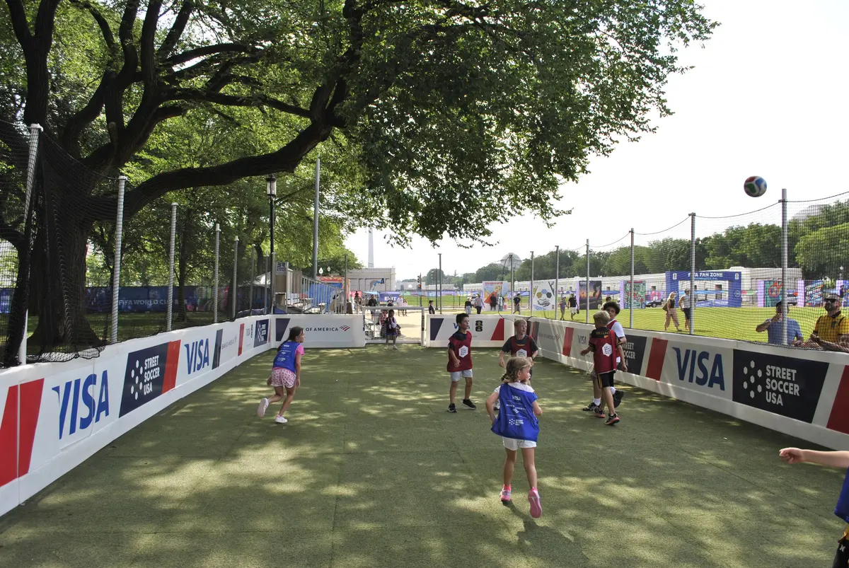 FIFA Fan Zone on the National Mall