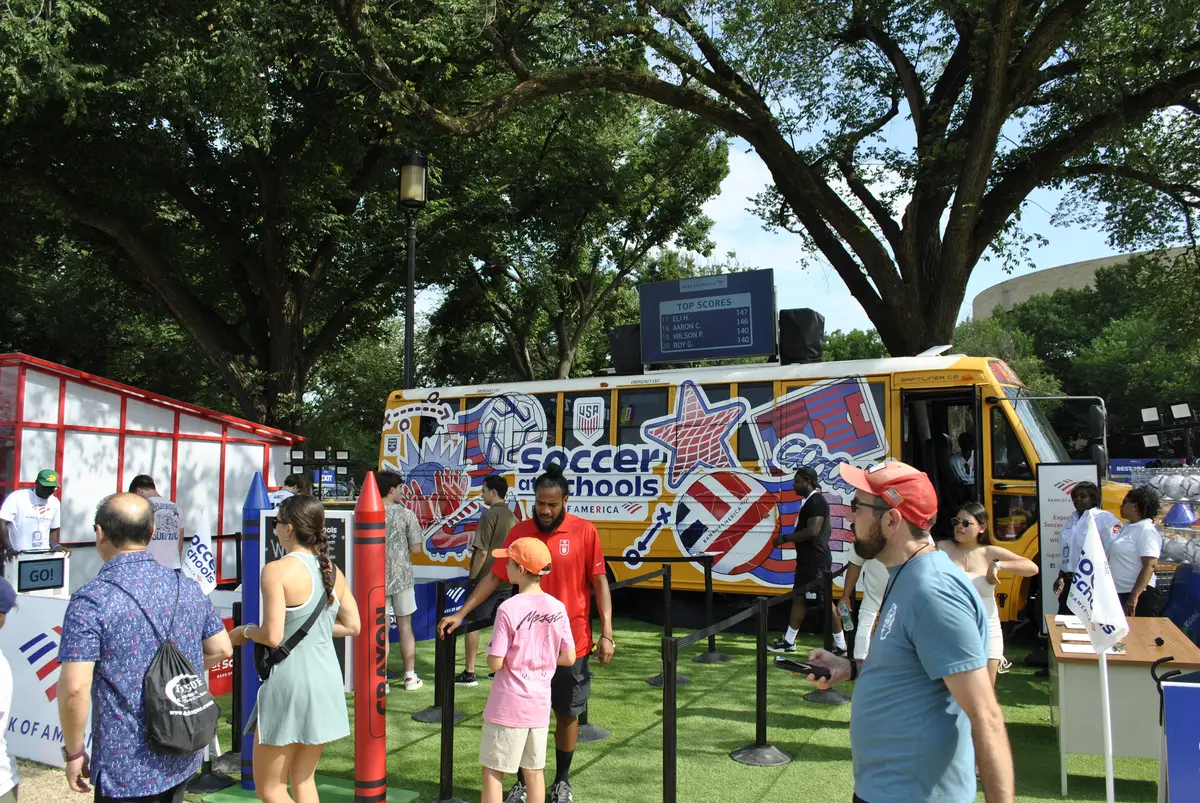 FIFA Fan Zone on the National Mall