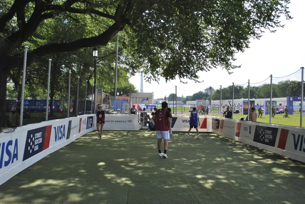 FIFA Fan Zone on the National Mall