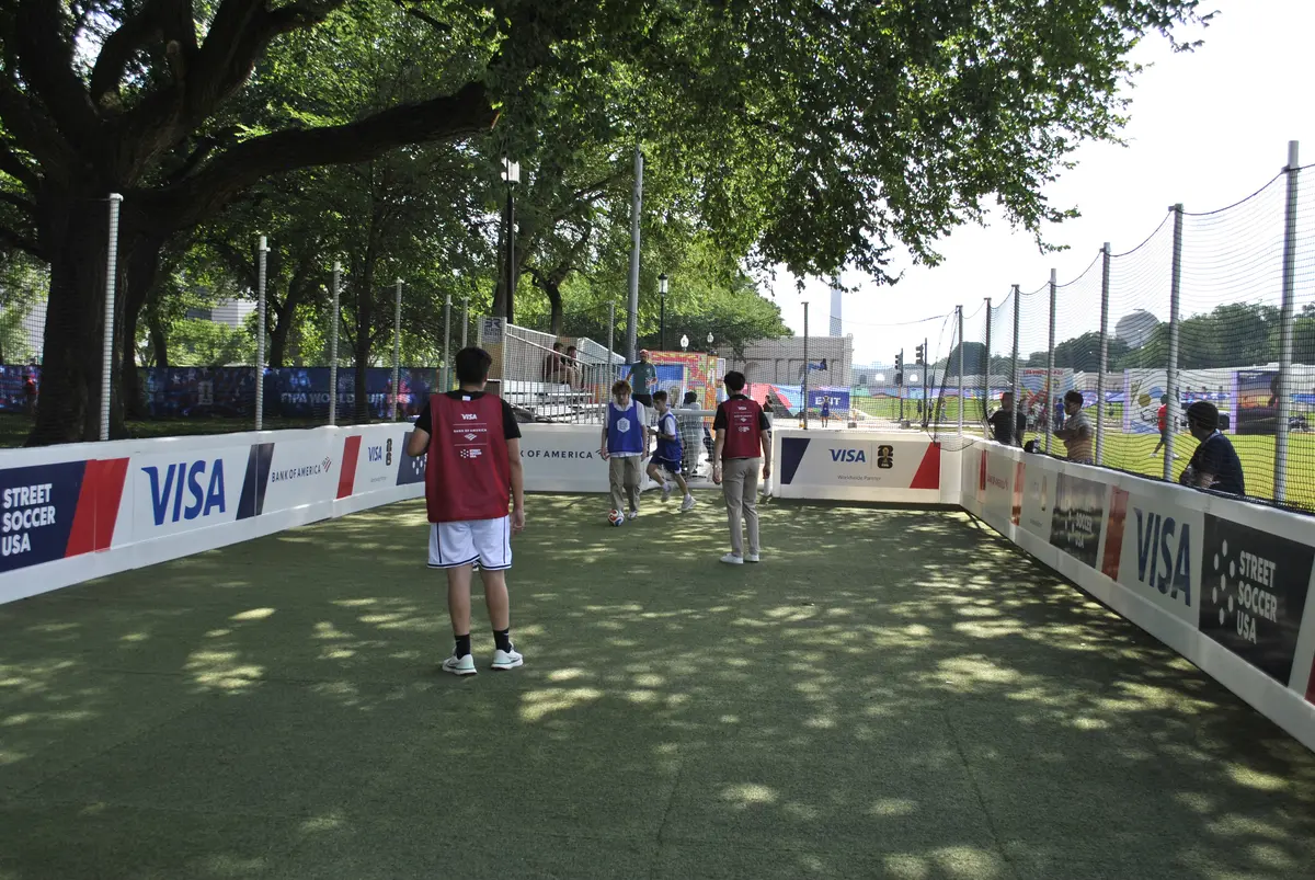 FIFA Fan Zone on the National Mall
