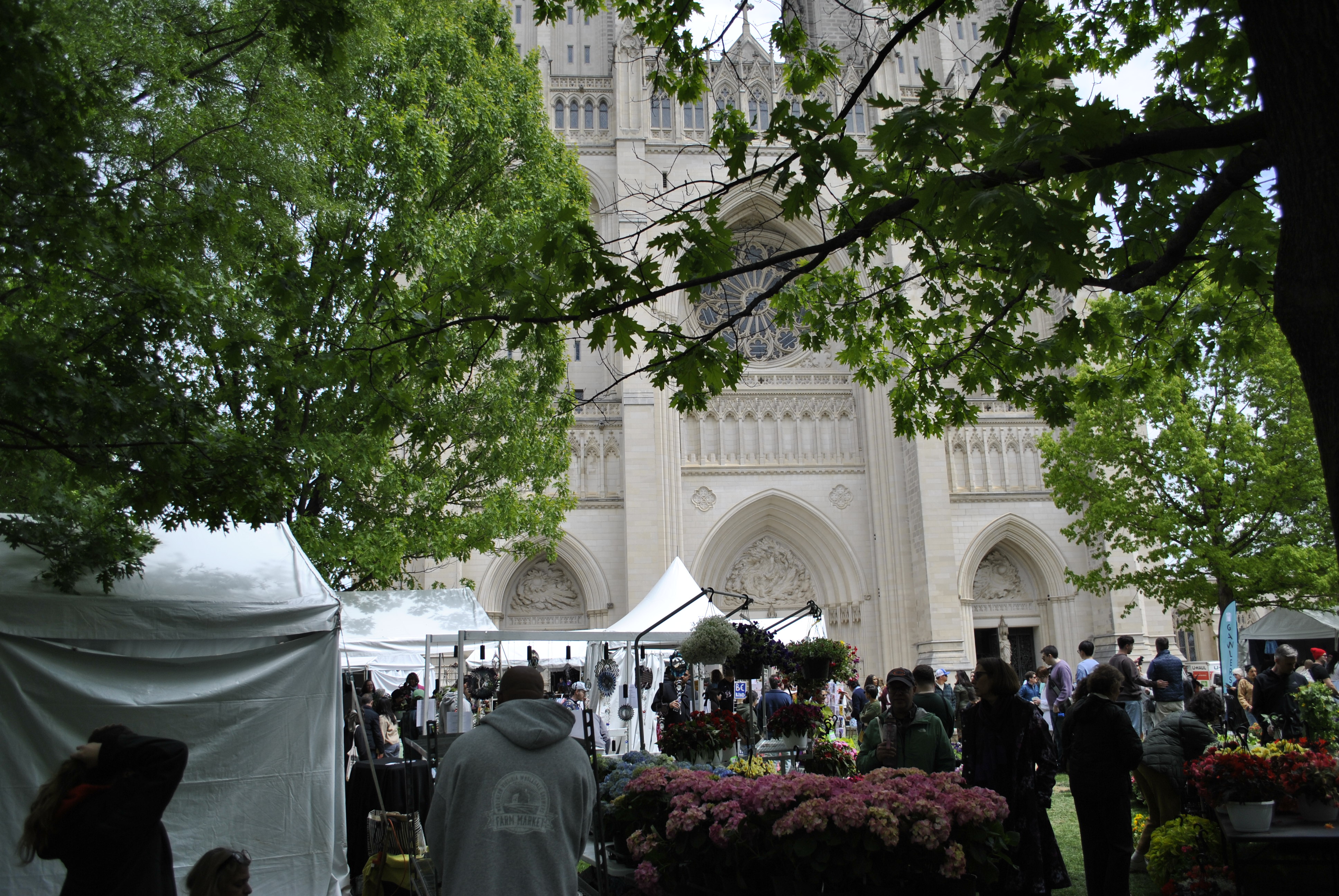 Flower Mart at Washington National Cathedral