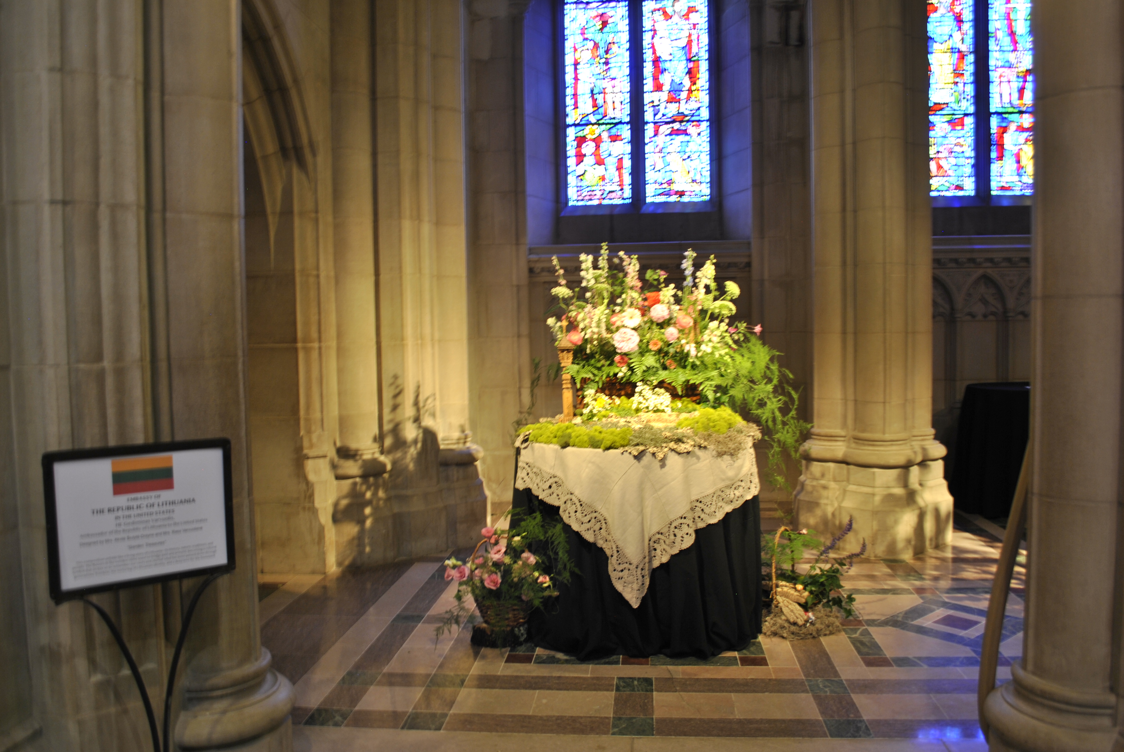 Flower Mart at Washington National Cathedral