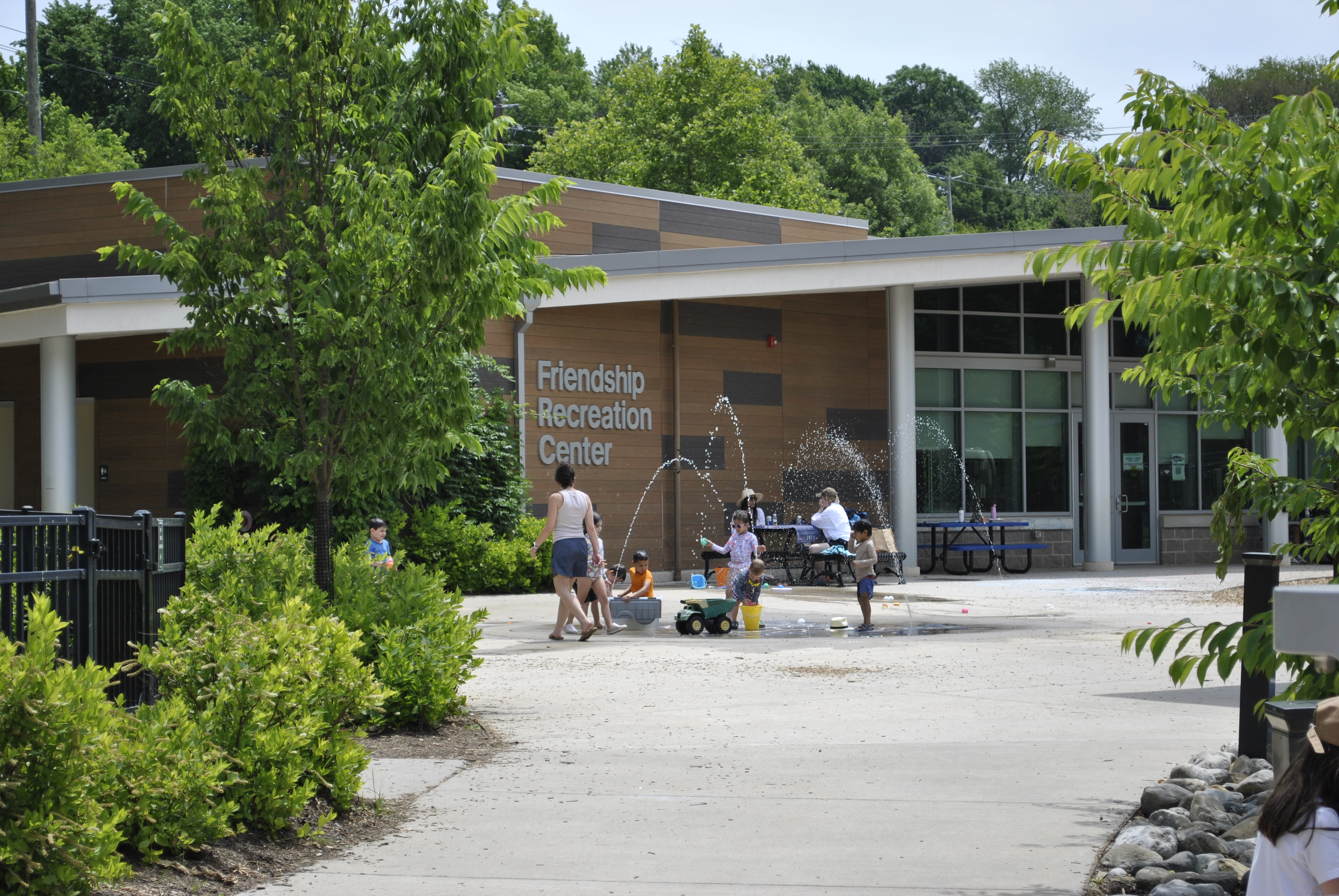 Friendship Recreation Center splash pad