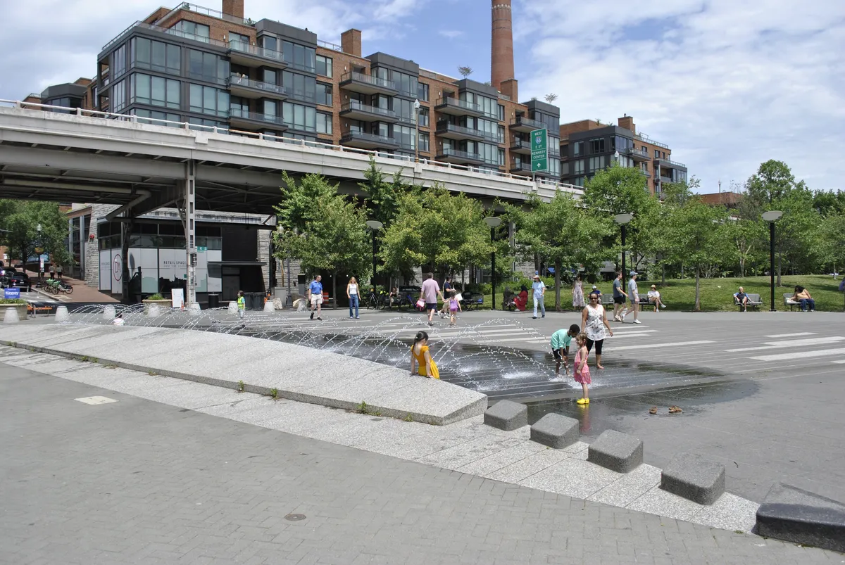 DC Splash Pads tested with kids